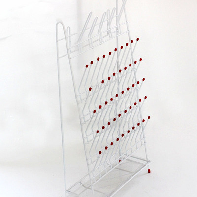 浸塑滴水架挂式烧杯试管实验室沥水架 24 32 48 55位