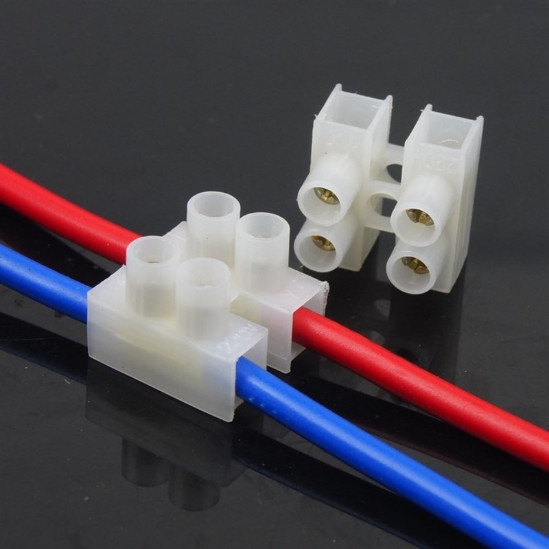 2位接线端子台,电线连接器,接线柱端子台接线端子台10A-2P