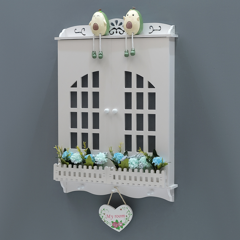 免打孔明暗装强弱电闸壁挂装饰画多媒体遮挡电表箱相框变电空开盒