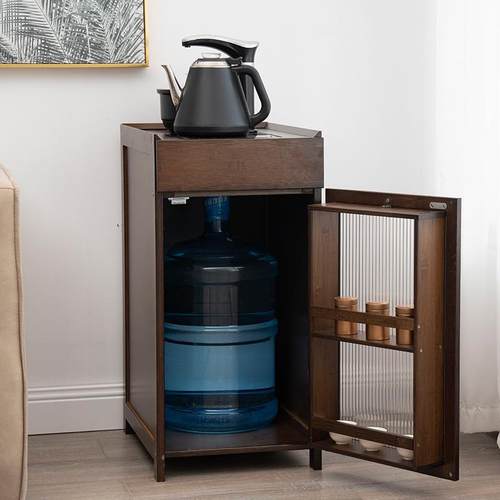 移动茶车家用小茶台茶水柜泡茶茶具茶桌烧水壶一体中式茶几茶盘