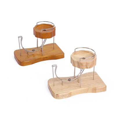 新品Kinetic Art永动机钢珠动力学艺术摆件循环木制品模型摆