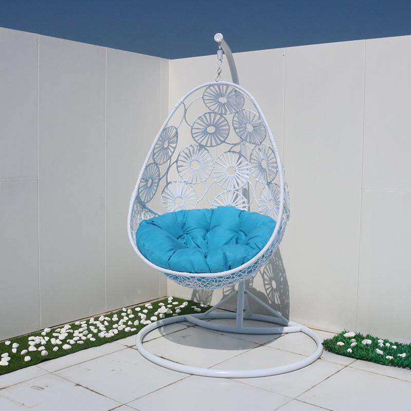 定制吊欧户秋千篮院子庭院藤制吊椅室外阳台懒人北吊床户外家外具