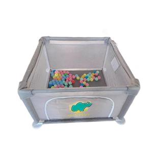 儿童游戏围栏室内波波池宝宝海洋球池新款拼色设计布制防护栏安全