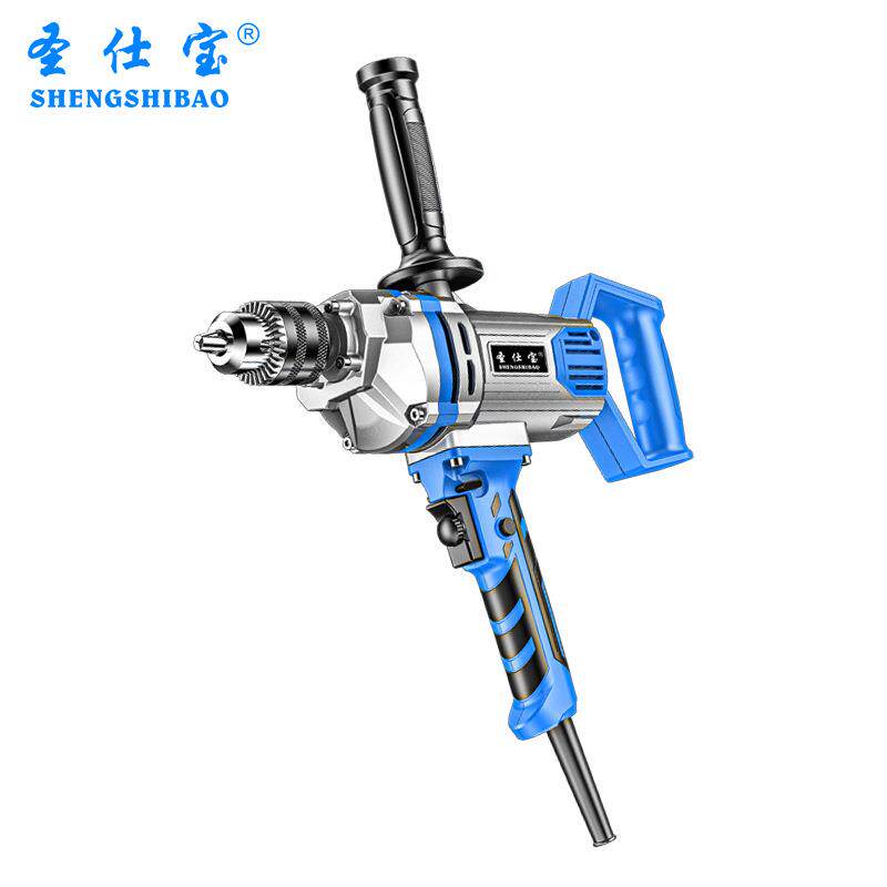 电钻搅拌机器飞机钻大功率腻子粉打灰搅灰机电转电动工具冲击钻