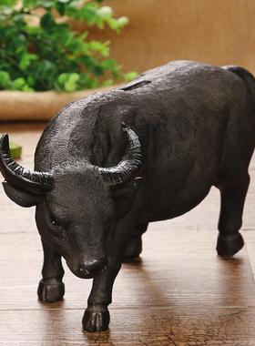 厂家直销创意牛牛存蓄罐树脂工艺品