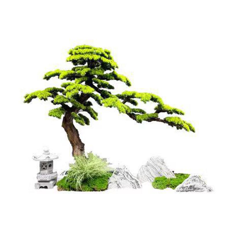 松树仿真道具树装饰植物仿真摆放装饰品树假树真