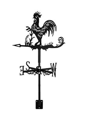 爆款猫头鹰飞鹰不锈钢喷漆风向标摆件铁艺风向标