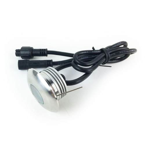 源头工厂磨砂玻璃12V墙角灯0-10V调光过CE不锈钢甲板灯质保三年