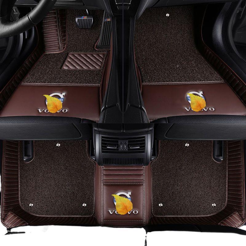 适用于沃尔沃s647704s9x9c60xc40xc0v0s40S60L全包围汽车0脚垫