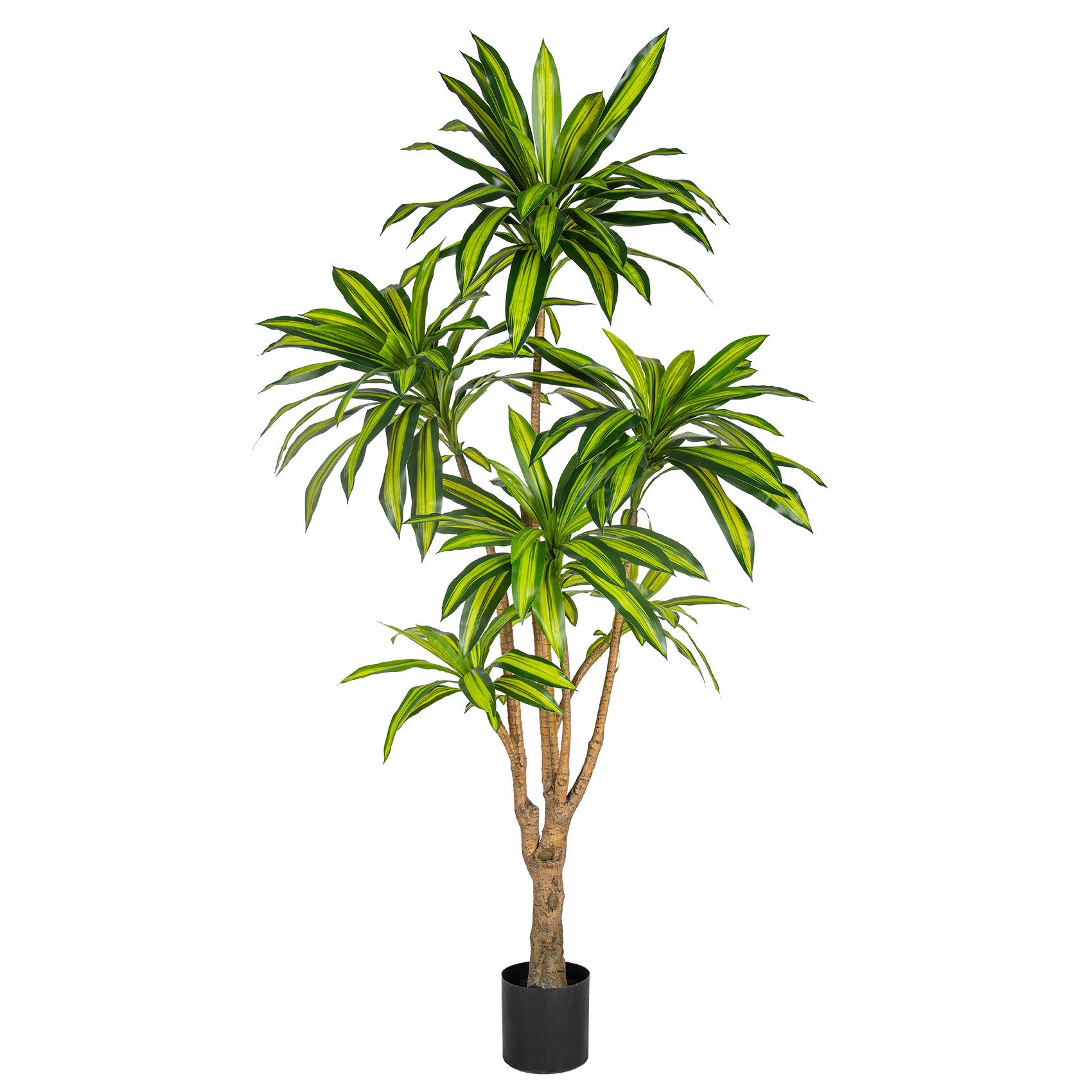巴西木仿真绿植假树盆栽室内大型高端仿生植物巴西铁客厅装饰摆件