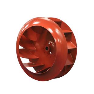 厂家直销4-72离心风机叶轮耐高温碳钢风叶通用离心风机配件