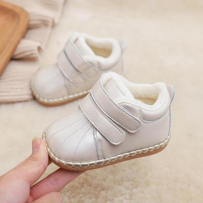Infant Baby Cotton Shoes Men's Velvet Thickened Soft So