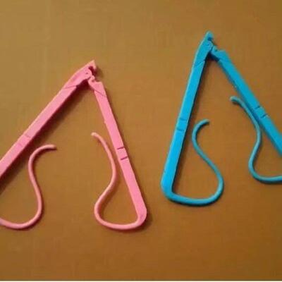 1 Pcs Book Reing Support Clip Pink Blue Bookends Office Sc