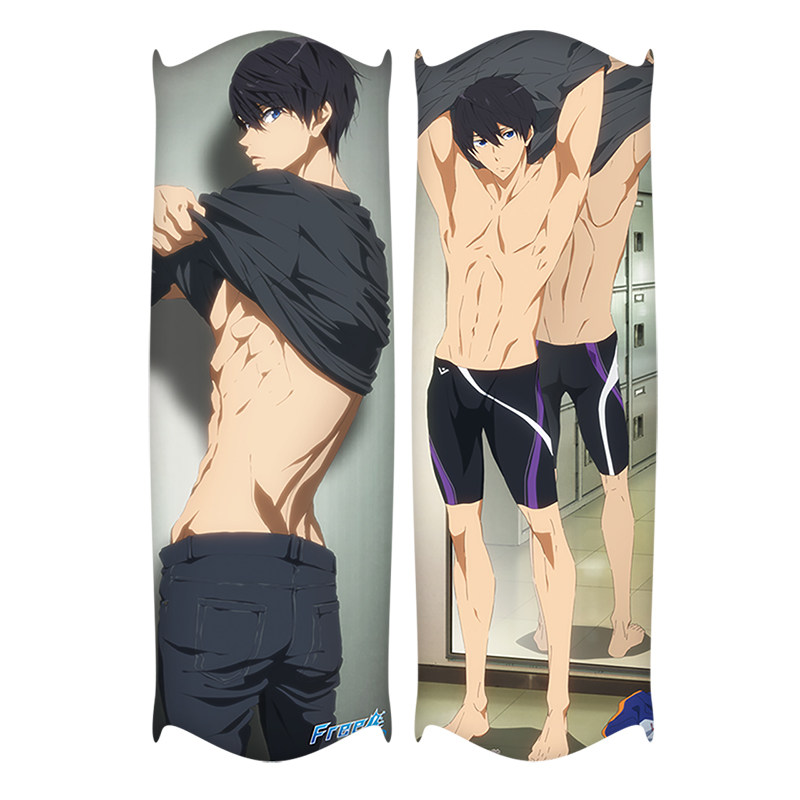 omamori&潮可玩 七濑遥动漫等身抱枕Free！男子游泳部二次元周边