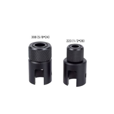 308保护帽10/22螺纹管适配器Muzzle Brake Adapter1/2-28 5/ 8-24