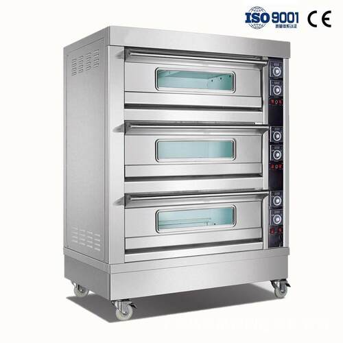 喆研牌3层6盘食品烤箱 柜式烘焙烤箱 多层同烤 烘培模具面包烤箱