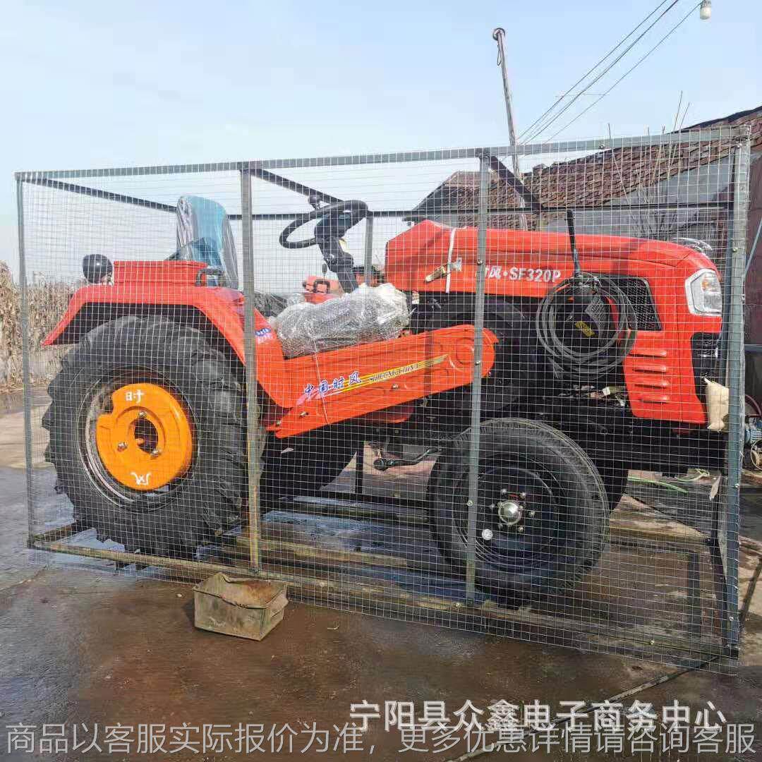非洲适用时风32马力拖拉机铁架包装两驱小马力四轮车大量现货