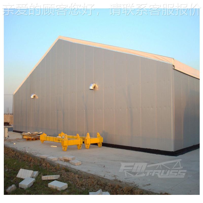 户外临时仓储帐篷 可拆卸大跨度工业篷房 欧式酒店篷房