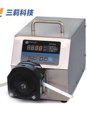 WT600S大扭矩调速型蠕动泵 KZ25泵头6000ml大流量双通道蠕动泵