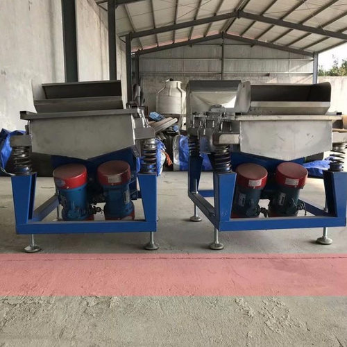 扇贝鲍鱼筛分输送设备 大小分离节约人工 晟图制造直线振动筛