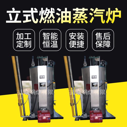 锅炉1吨10公斤压力全自动立式燃油气LHS辅助立式循环工业锅炉现货