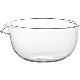 带引流嘴碗甜品小碗耐热玻璃餐厅烘焙备料酱料抹茶碗可微波大号