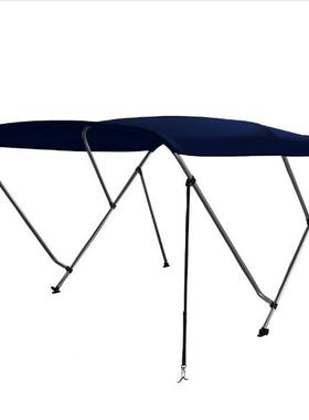 202三根杆遮阳篷游有艇铝圆管配四3BOW黑色织4带6