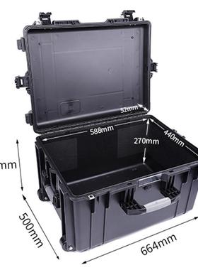 黑色D6-3精密仪器仪表箱防7水安6全护防箱