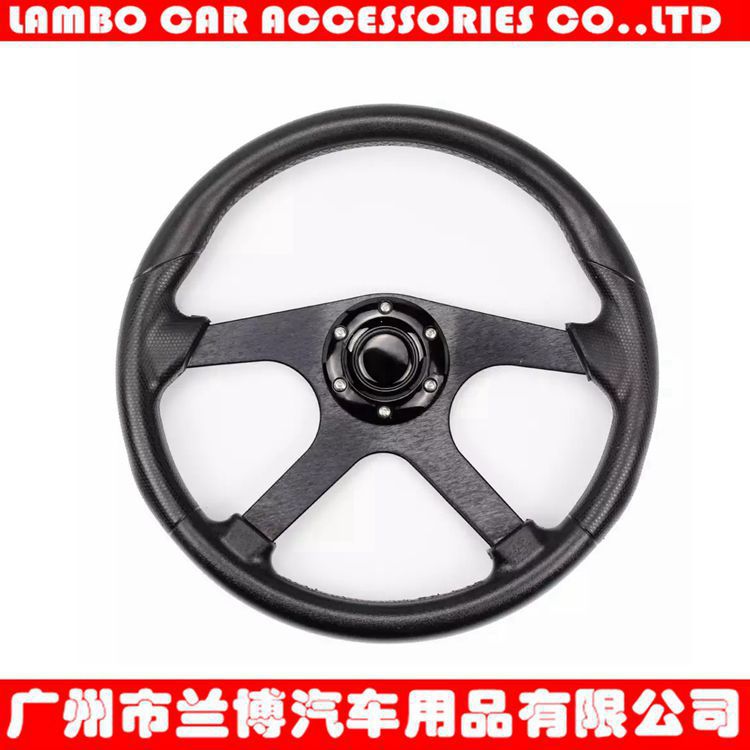 厂家直销 14寸汽车改装通用方向盘赛车改装STEERING WHEEL