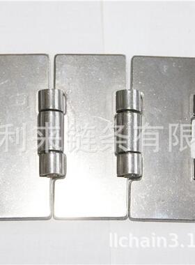 工送业平顶输链81钢2送F不63934锈输链板链板附橡胶