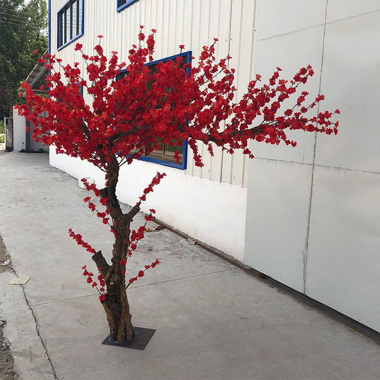 致云仿真梅花树盆景婚庆装饰