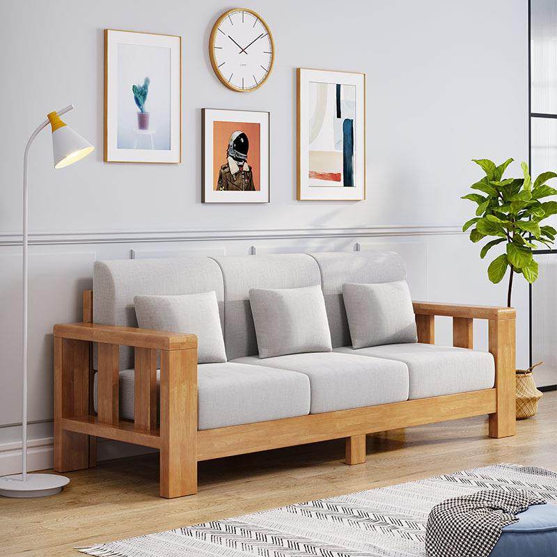 沙发客小厅型茶几组合套装实木简约户现代家用中式c-634222单人新