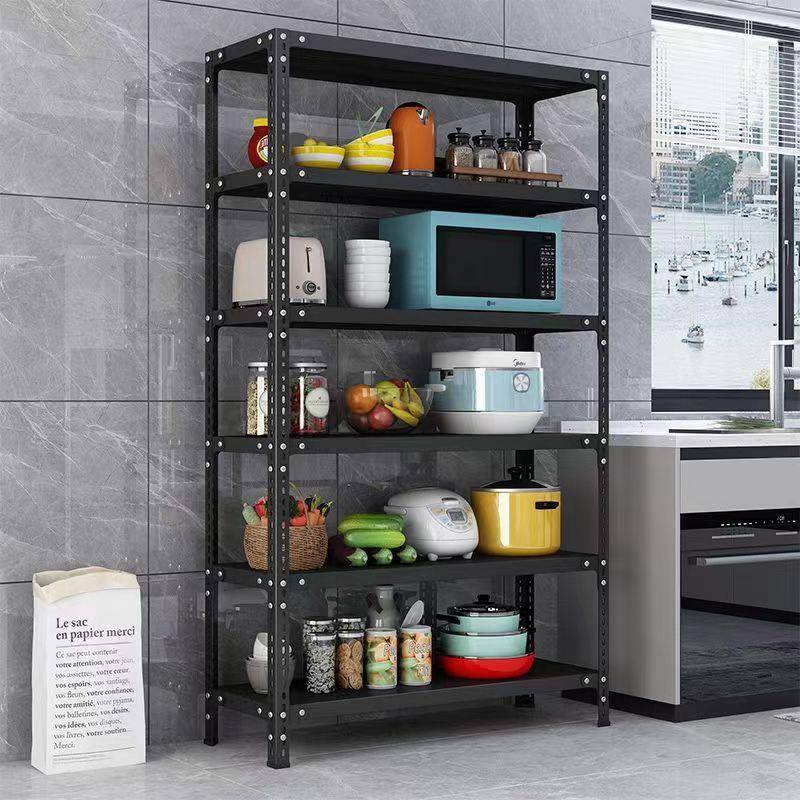 货架置物OJO架多层落地仓库台储藏物室杂间商收用超市角钢阳铁架