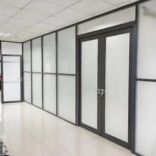 会金议室厂房隔26372铝合中空叶单双玻活动隔音百间写断字楼移动