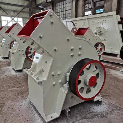 锤ZQC式破碎机岩机鹅卵石粉碎工业垃圾破碎锤式破碎机花岗碎机石