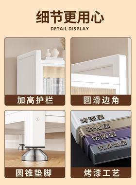 家钢制书架落带门儿童书柜地用客厅柜储物柜防尘展示铁88673艺置