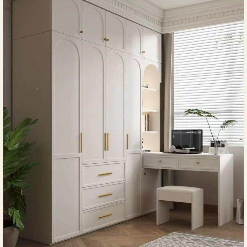 型sd121法式衣实济木颗粒板小户型现代简约经柜子组装衣橱柜家用