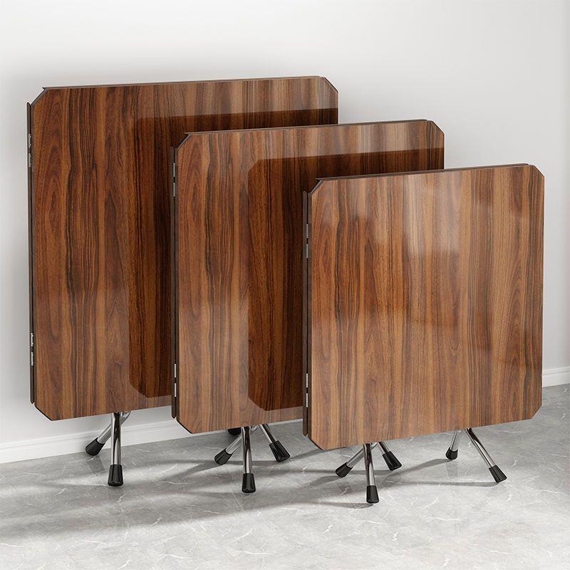 折叠桌圆桌餐家用可折叠简易桌子4人8小户型可桌折叠正方形吃LOS