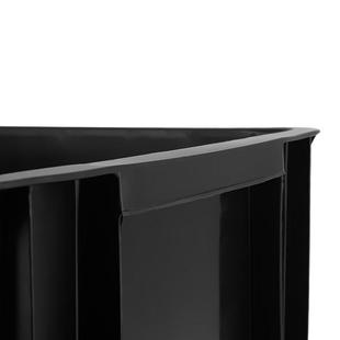 制造周转箱黑色电子元 件静箱外径590×390×2505内径37973130×30