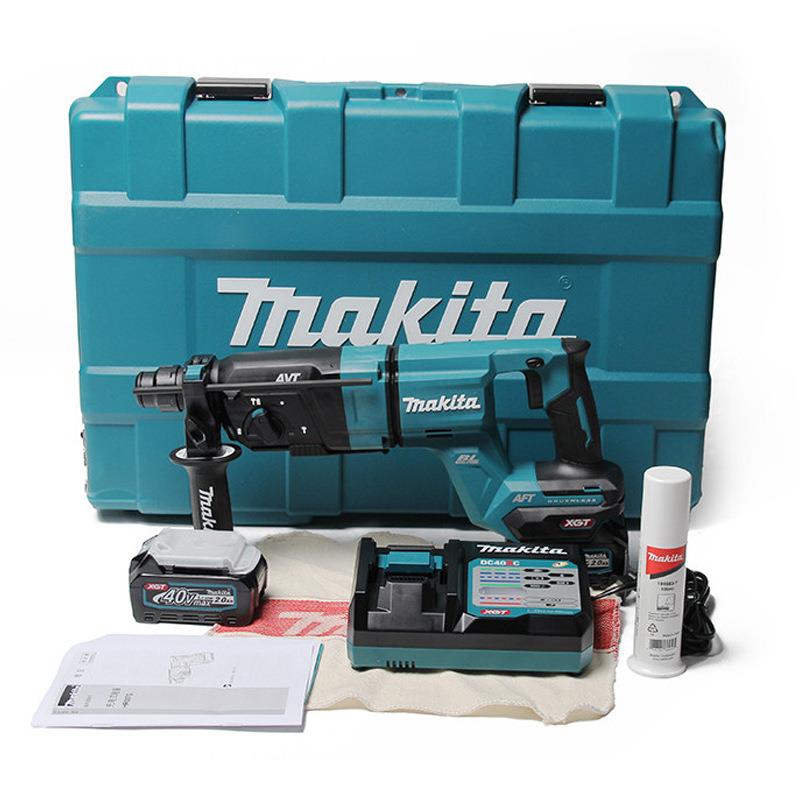 原EED装Maki充t4a锂电锤钻电锤0V多功能大功率重型击钻冲HR007