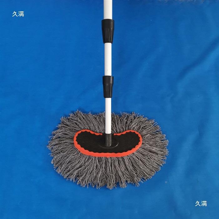 客车洗车线刷加长铝合柄金车伸缩thyy%ysd杆洗拖把长软毛棉清洁工