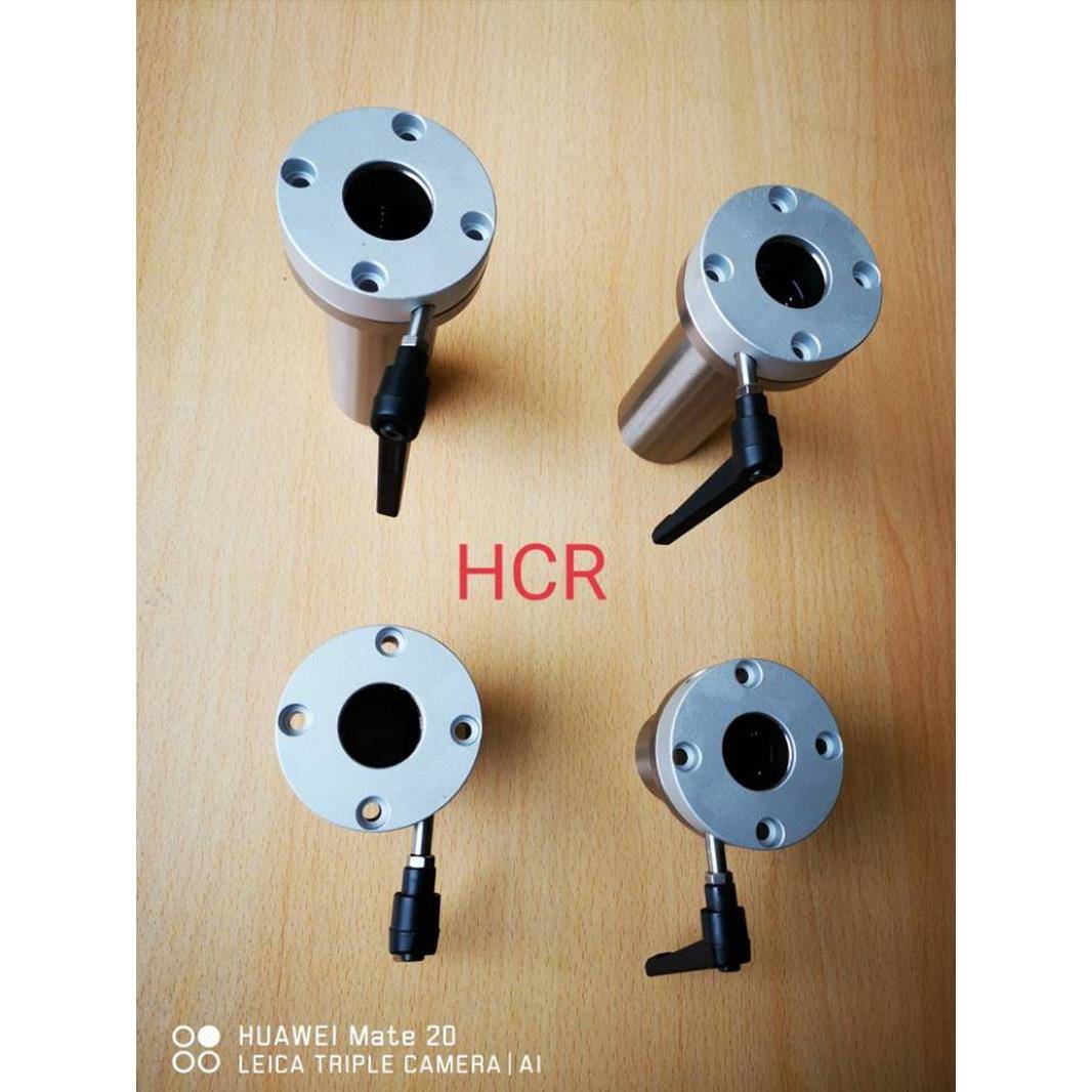 BJZ带夹紧锁把手直线轴承LHRC16手20250带法兰把型右紧把手