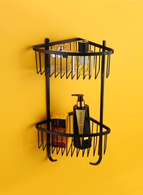 国杜拉德光德黑色毛巾杆浴巾置物架卫哑生NXO浴室厕所五金间挂件