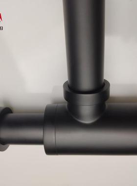 铜黑色FYN下水器墙排隔水器排水下水全管防臭浴室下水