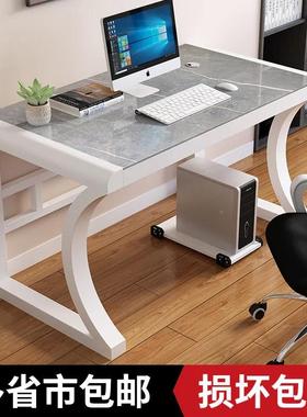 2025加厚钢架书桌家椅套用电脑桌式家62356用电脑桌装一套新台款