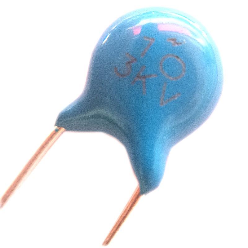 厂保直销瓷片电容3KV10PP5环高压瓷片插件3KV10F优家质现货