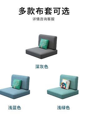 C实木储沙发白色现代约物布9艺小户型冬夏F765S9H9简两用客厅高靠