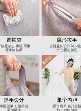 人发坐可躺可睡豆袋人类狗窝卧室小沙发阳台休EXV沙闲墩冬天懒懒