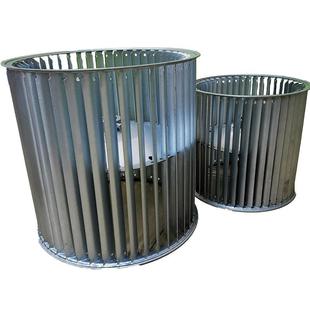 吸5071机成离形叶轮9寸双头轮风叶多翼式 心通机风机风塑轮