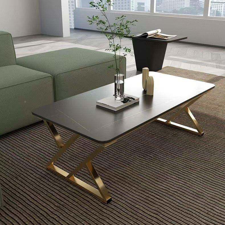 网SHU红岩板新款茶简约茶几小户长方形岩板茶板几几轻型奢岩桌子